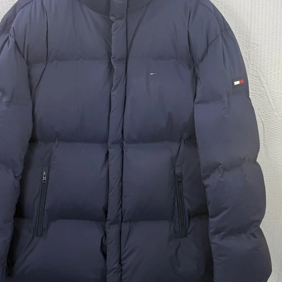 Tommy Jeans ALASKA - Winter Puffer parka coat dark night navy Men’s Size XL